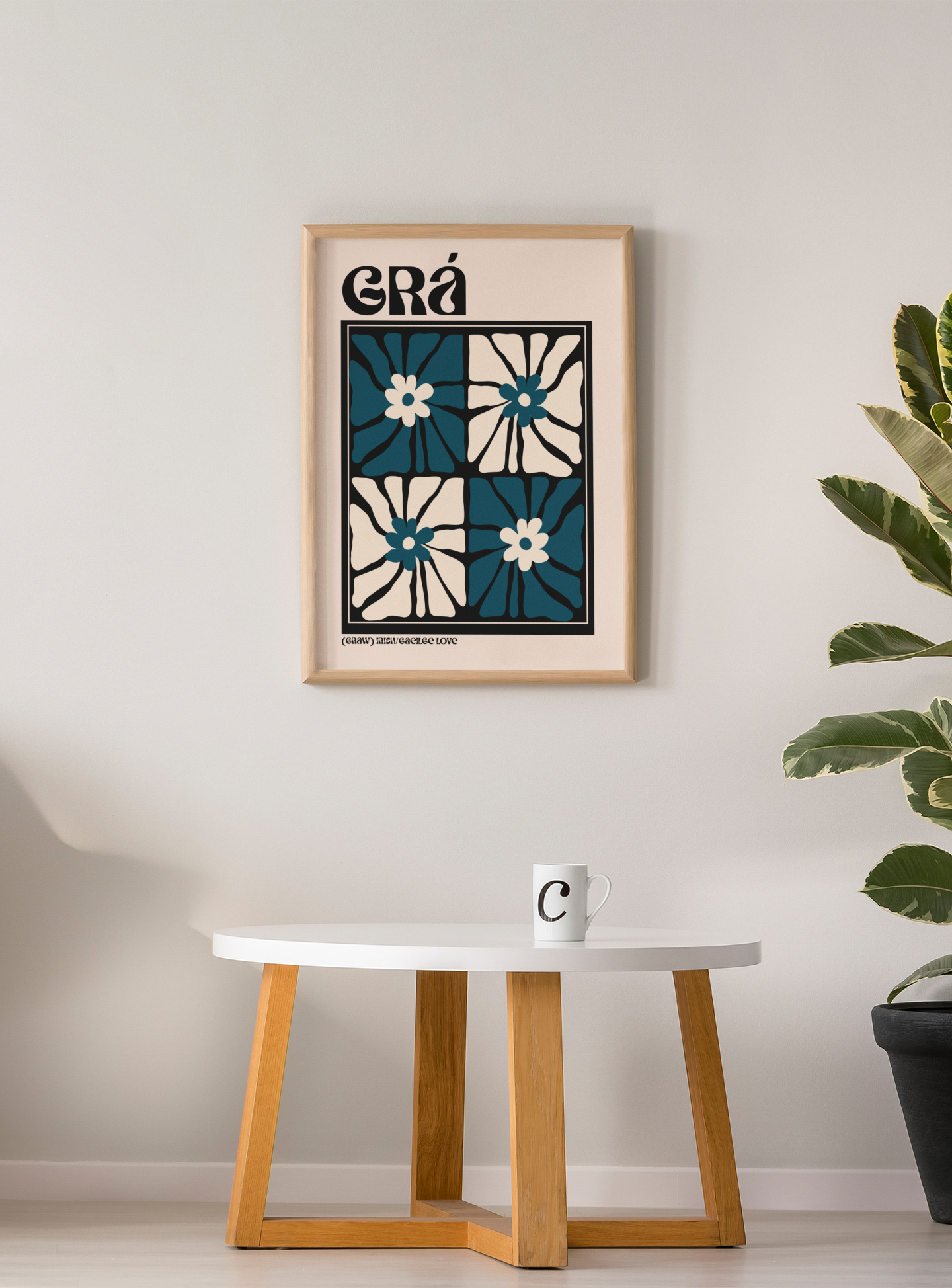 Grá – The Irish Word for "Love" Art Print
